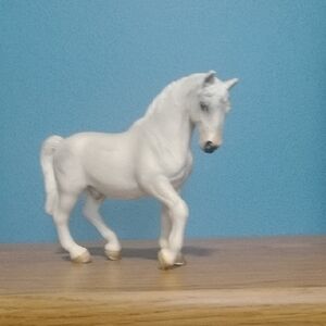 White Horse Toy Figure